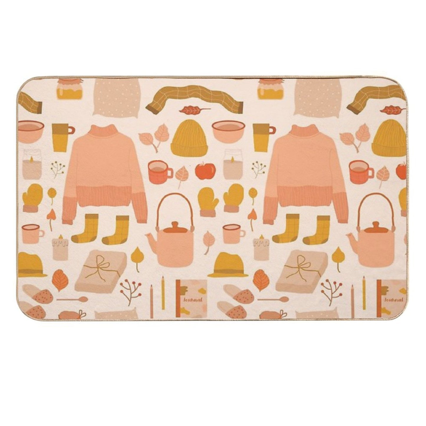 Fall Essentials Slip-Resistant Bath Mat