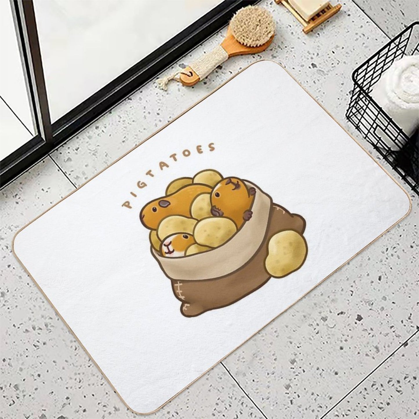 Pigtatoes Long-Lasting Bath Mat