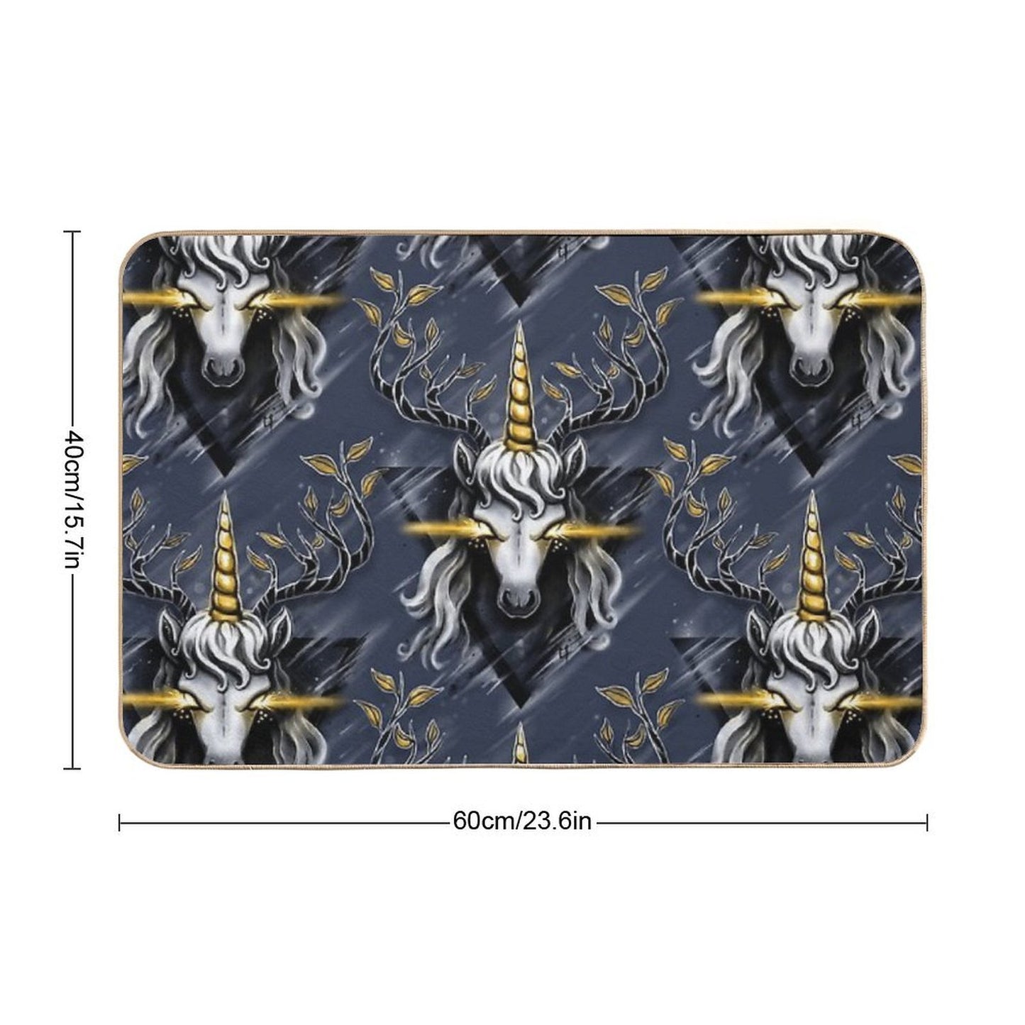 Deer Unicorn Eco-Friendly Bath Mat