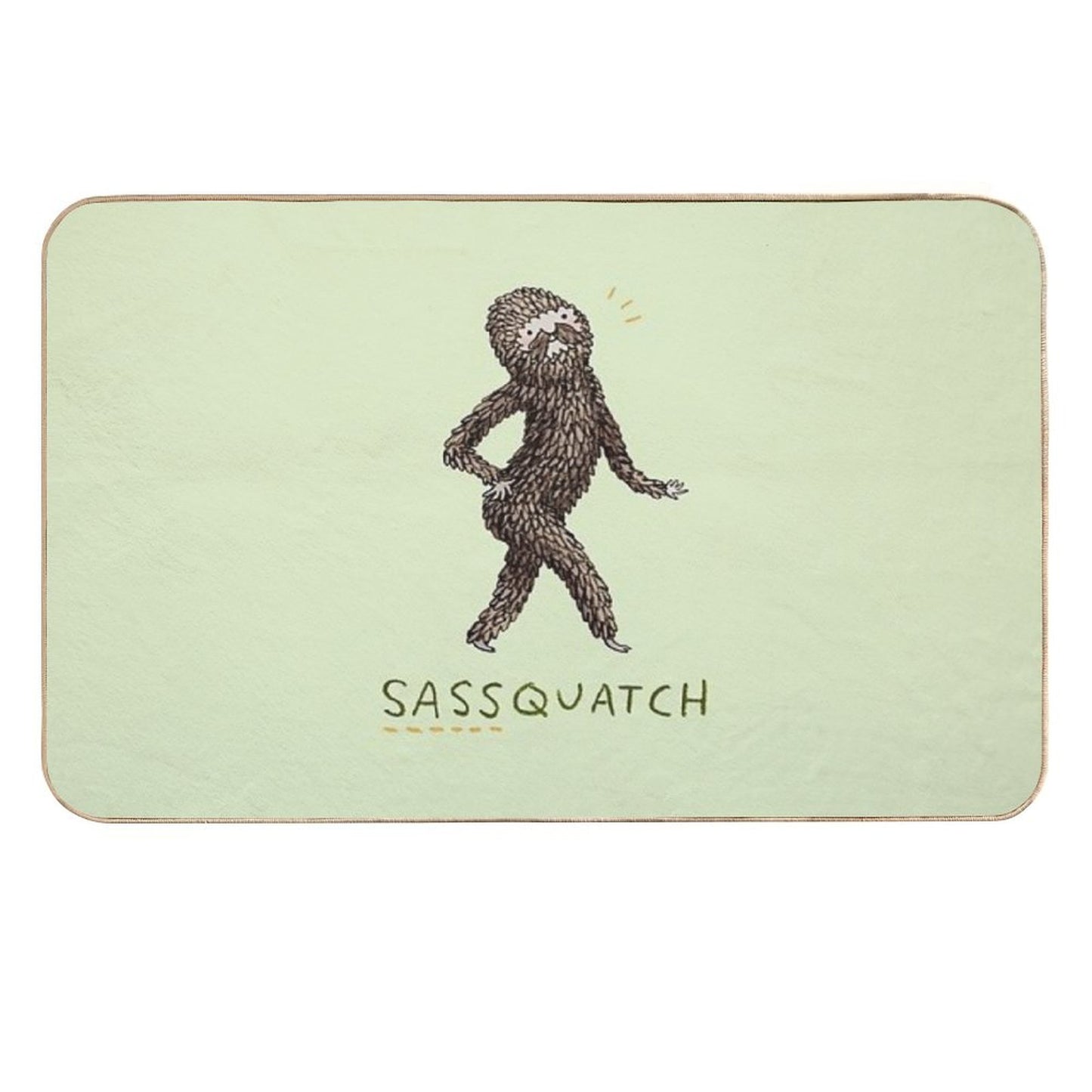 Sassquatch Anti-Trip Bath Mat