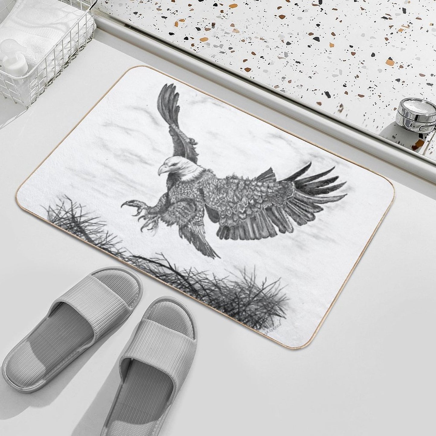 Eagle Rapid-Drying Bath Mat
