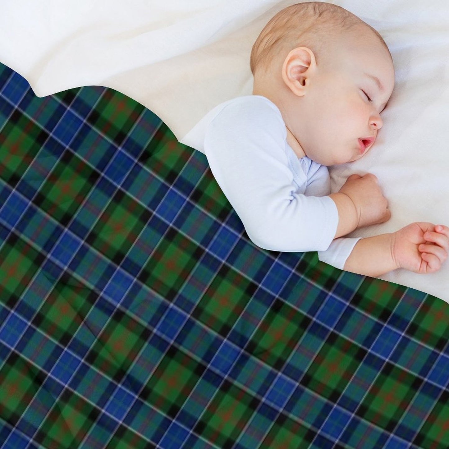 Clan Paterson Tartan Multi-functional Throw Blanket