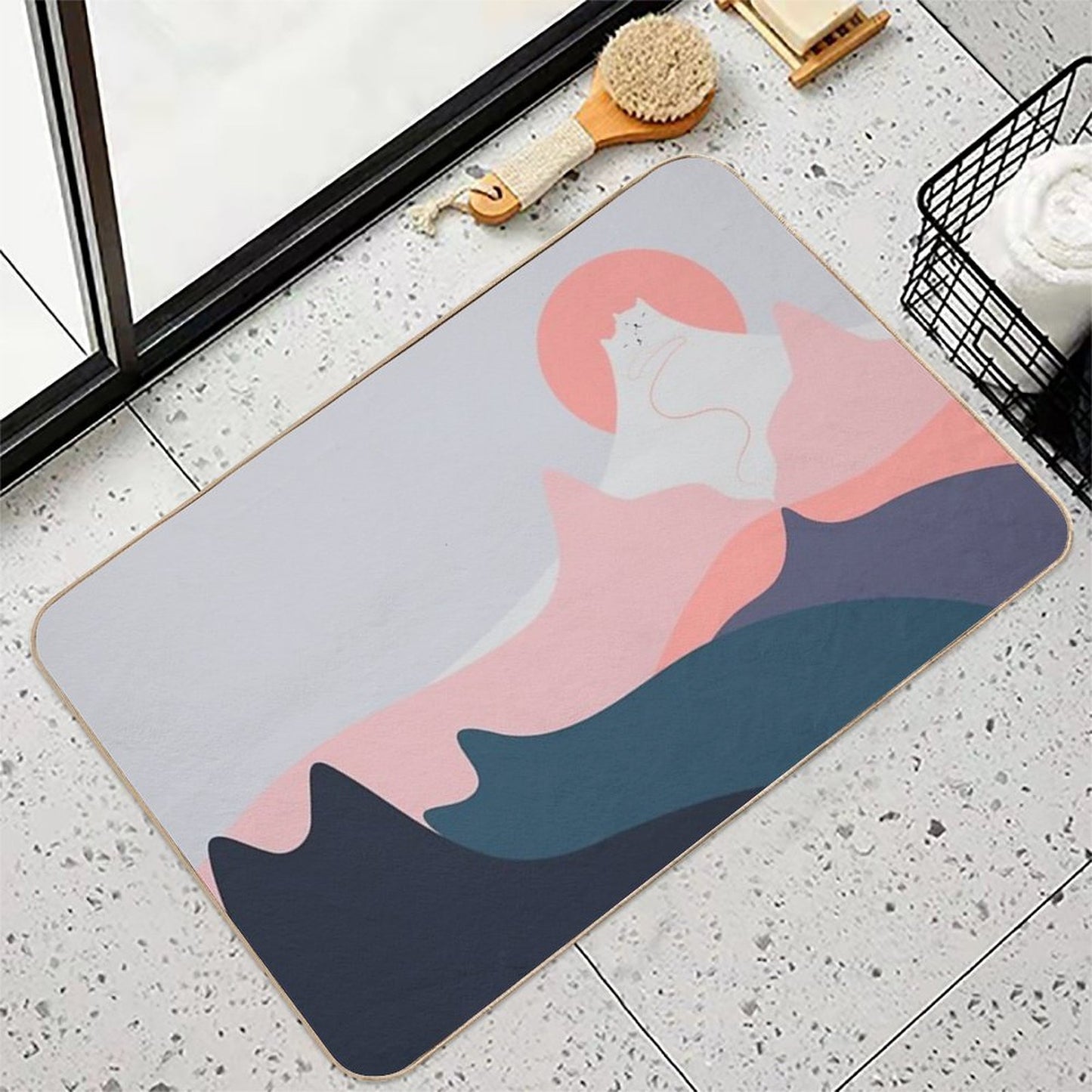 Cat Landscape 129 Versatile Bath Mat