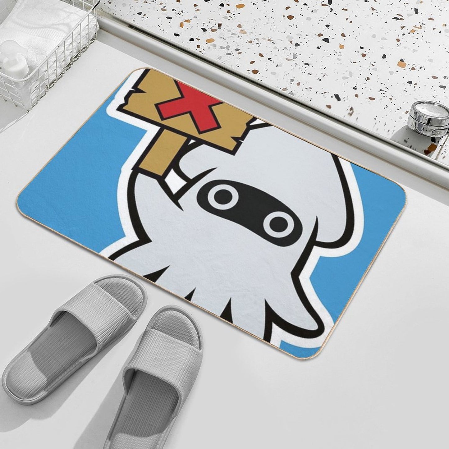 Paper Blooper High-Traffic Bath Mat
