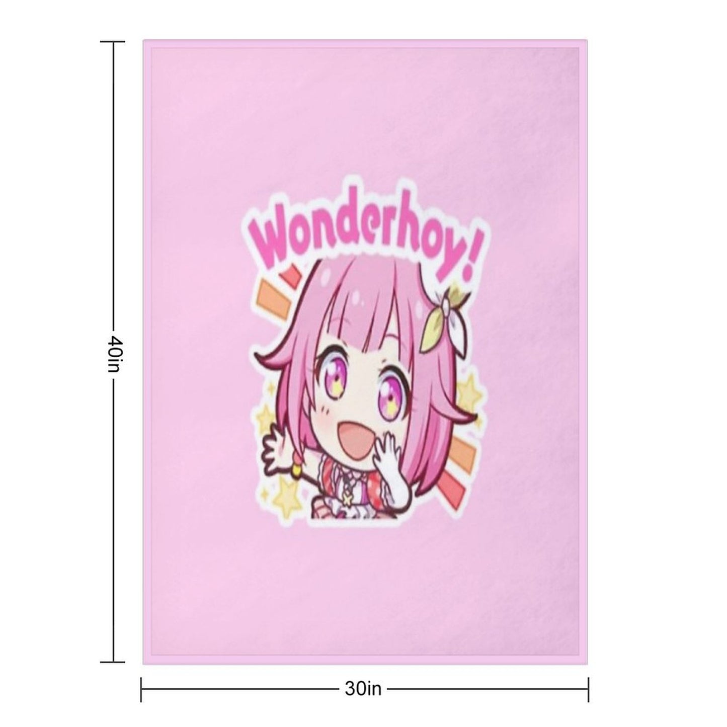 Emu Otori Wonderhoy Stamp Durable Throw Blanket