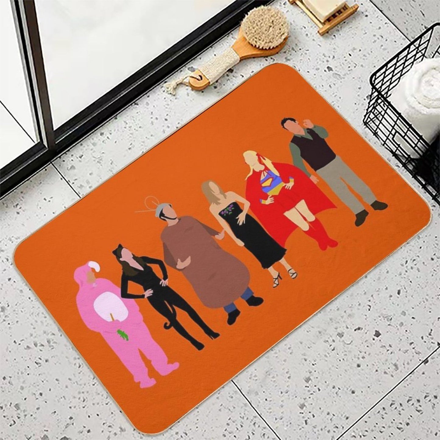 The One With Halloween Costumes Multi-Purpose Bath Mat