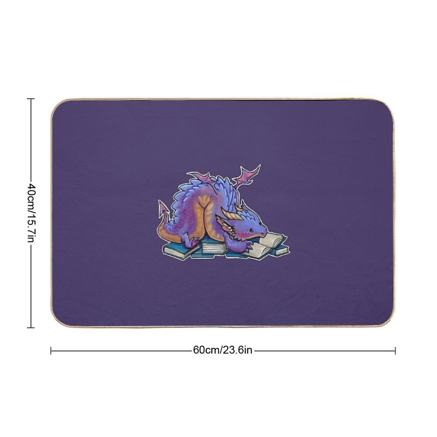 Library Dragon Multi-Purpose Bath Mat