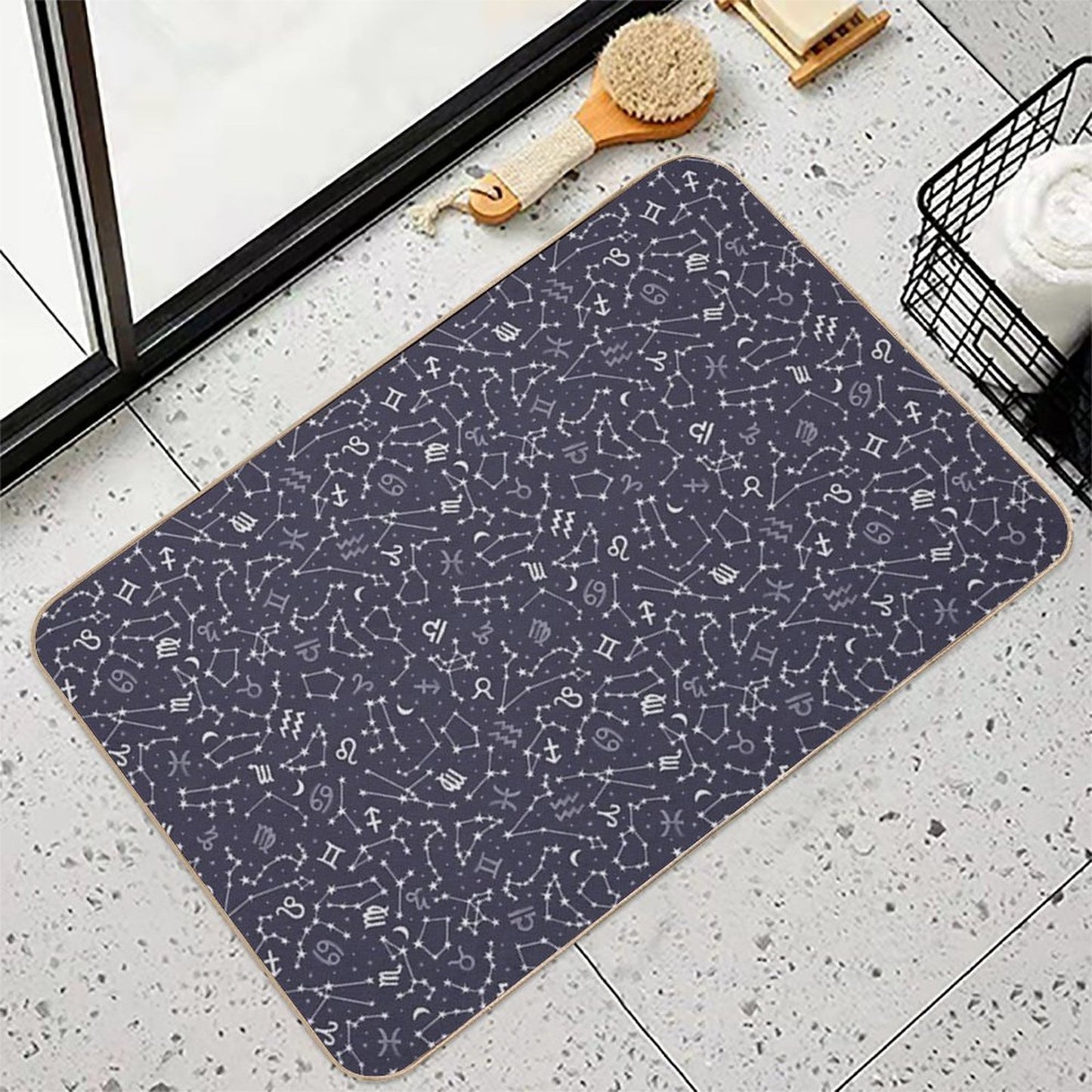 Zodiac Sky Non-Slip Bath Mat