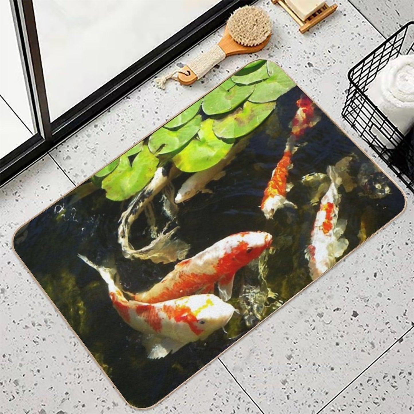 Koi Easy Maintenance Bath Mat