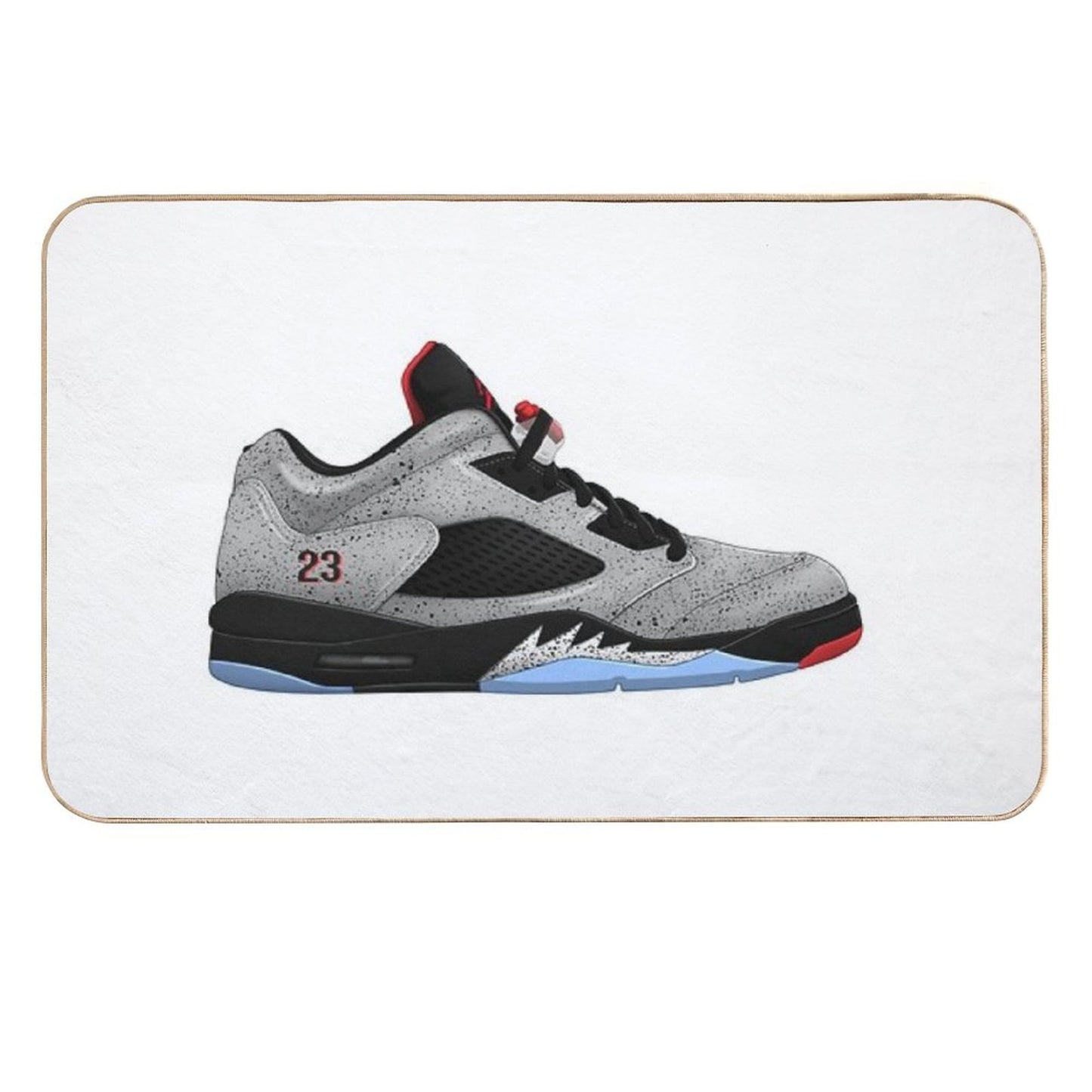Air Jordan 5 NEYMAR Air Sneaker High-Traffic Bath Mat
