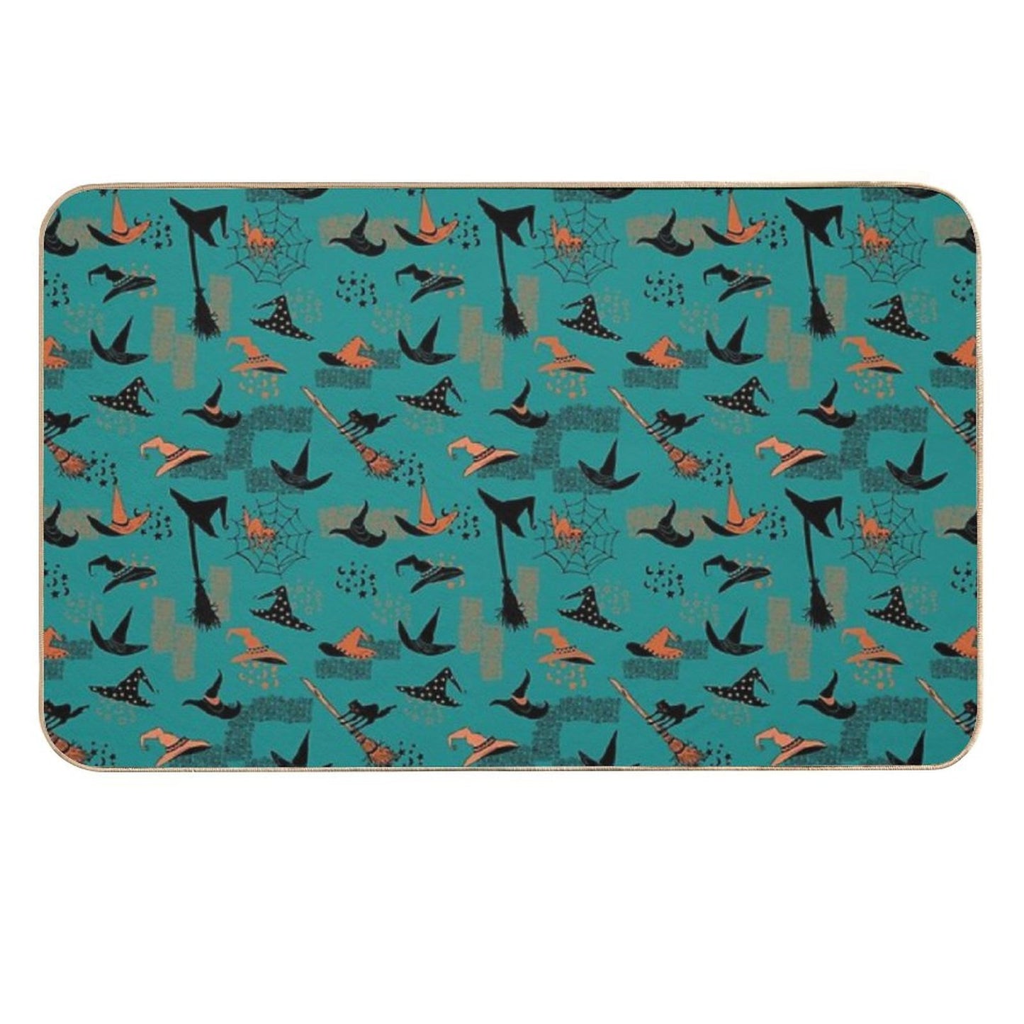 Halloween Witch Hats, Halloween Witch, Halloween Gifts for Woman, Halloween Gifts for Girls, Halloween for Girls Easy Maintenance Bath Mat
