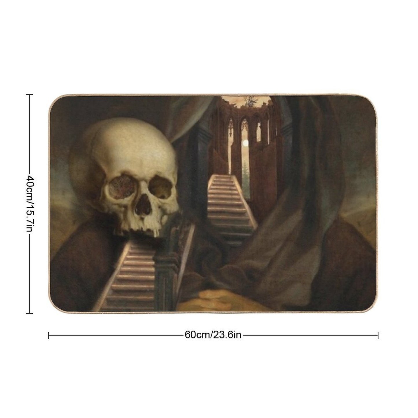 THE HAUNT Dirt-Trapping Bath Mat