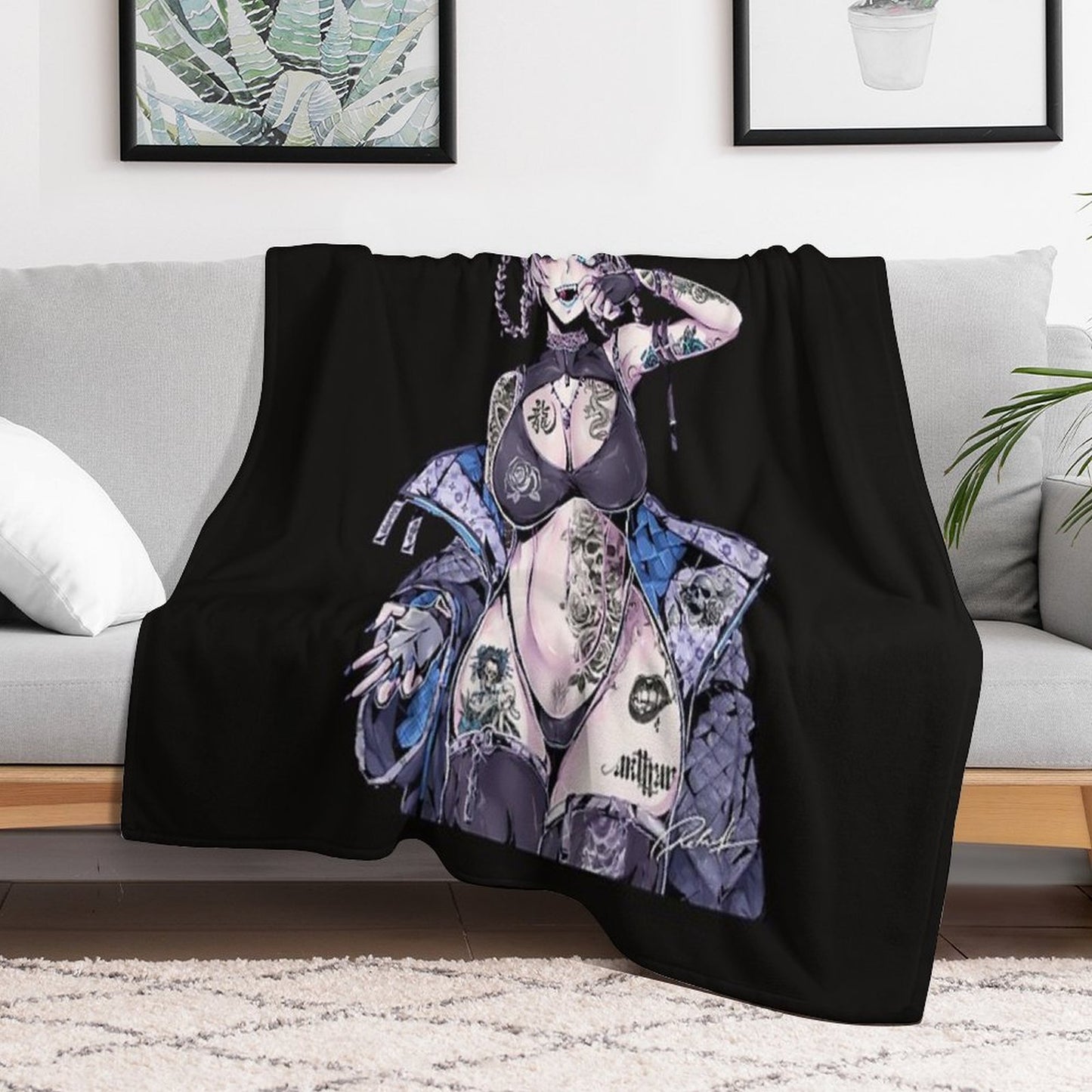 Nazuna Nanakusa Comfort Throw Blanket