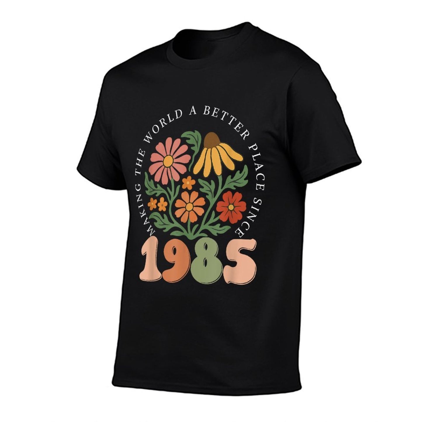 40 Years Old Vintage 1985 40th Birthday Wildflower Women Affordable Price T-Shirt