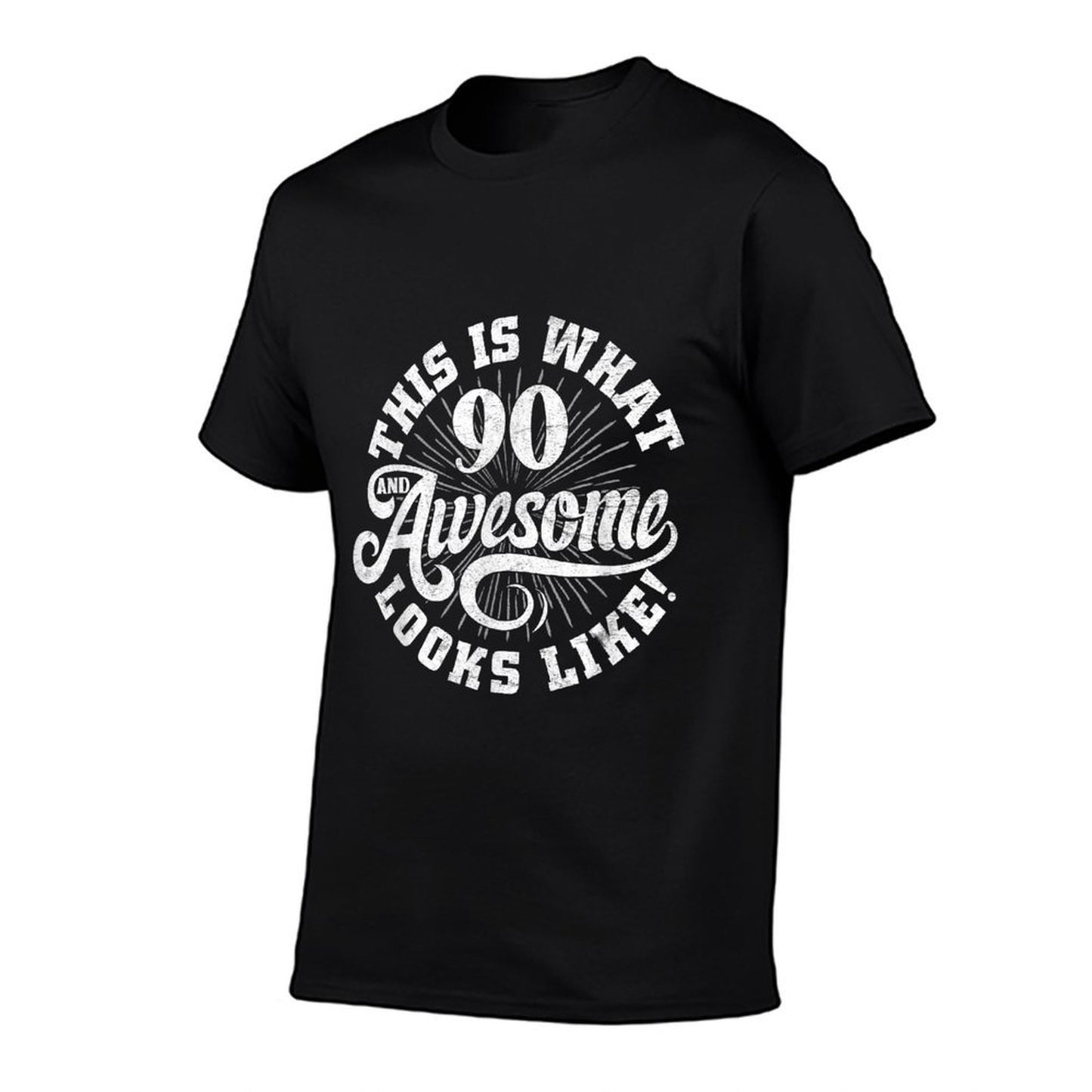 This Is What An Awesome 90 Year Old Looks Like 90th Birthday Odor-resistant T-Shirt