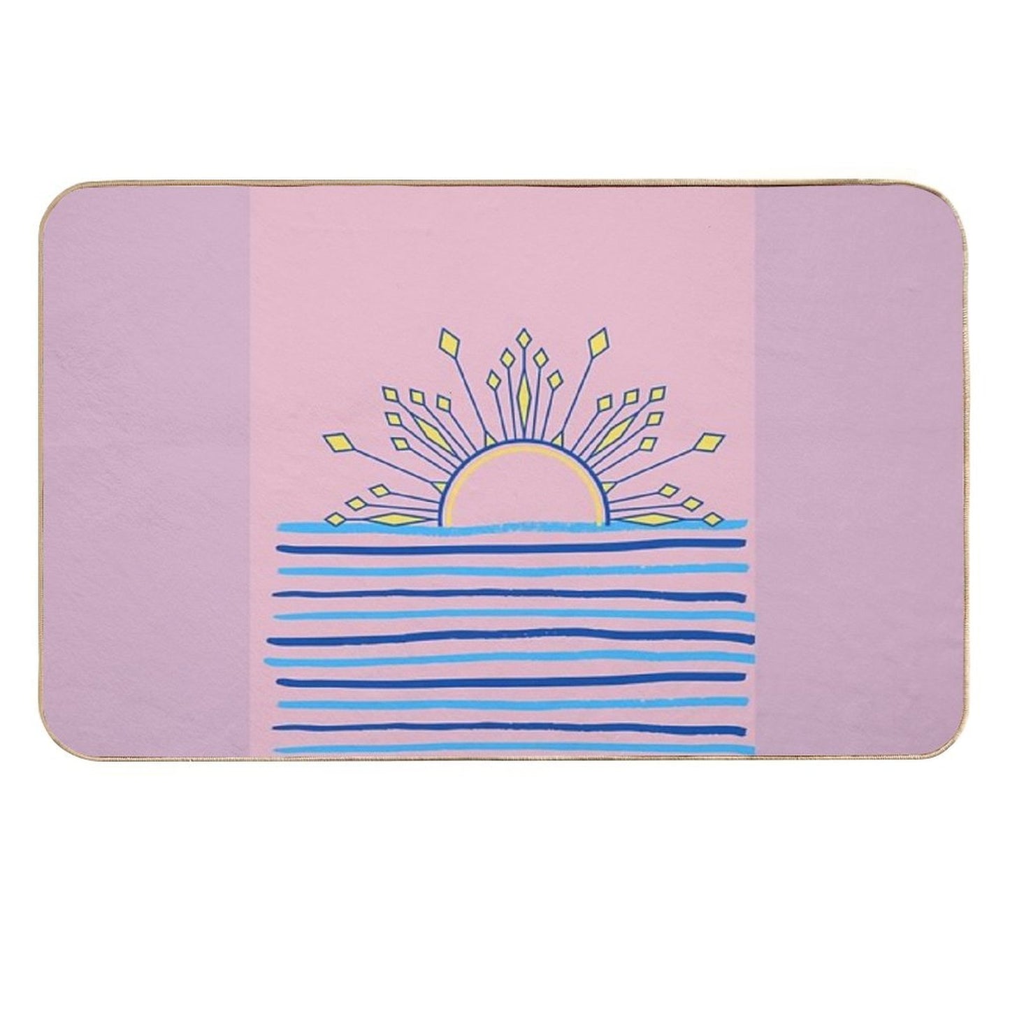 Golden Rising Odorless Bath Mat