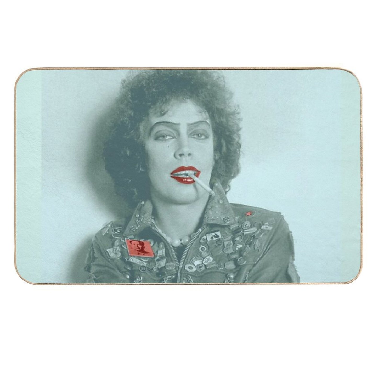 Just A Sweet Tim Curry Pet-Safe Bath Mat