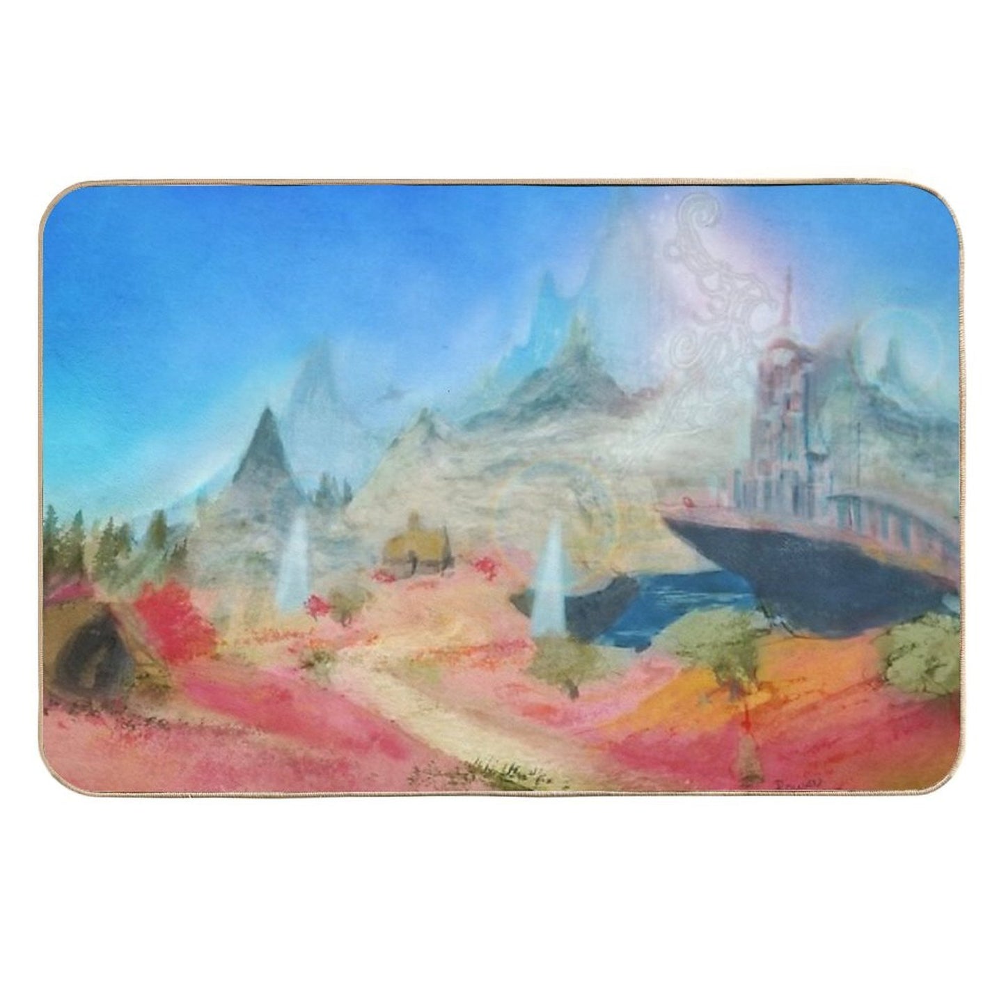 Il Mheg, The Faerie Kingdom Slip-Resistant Bath Mat