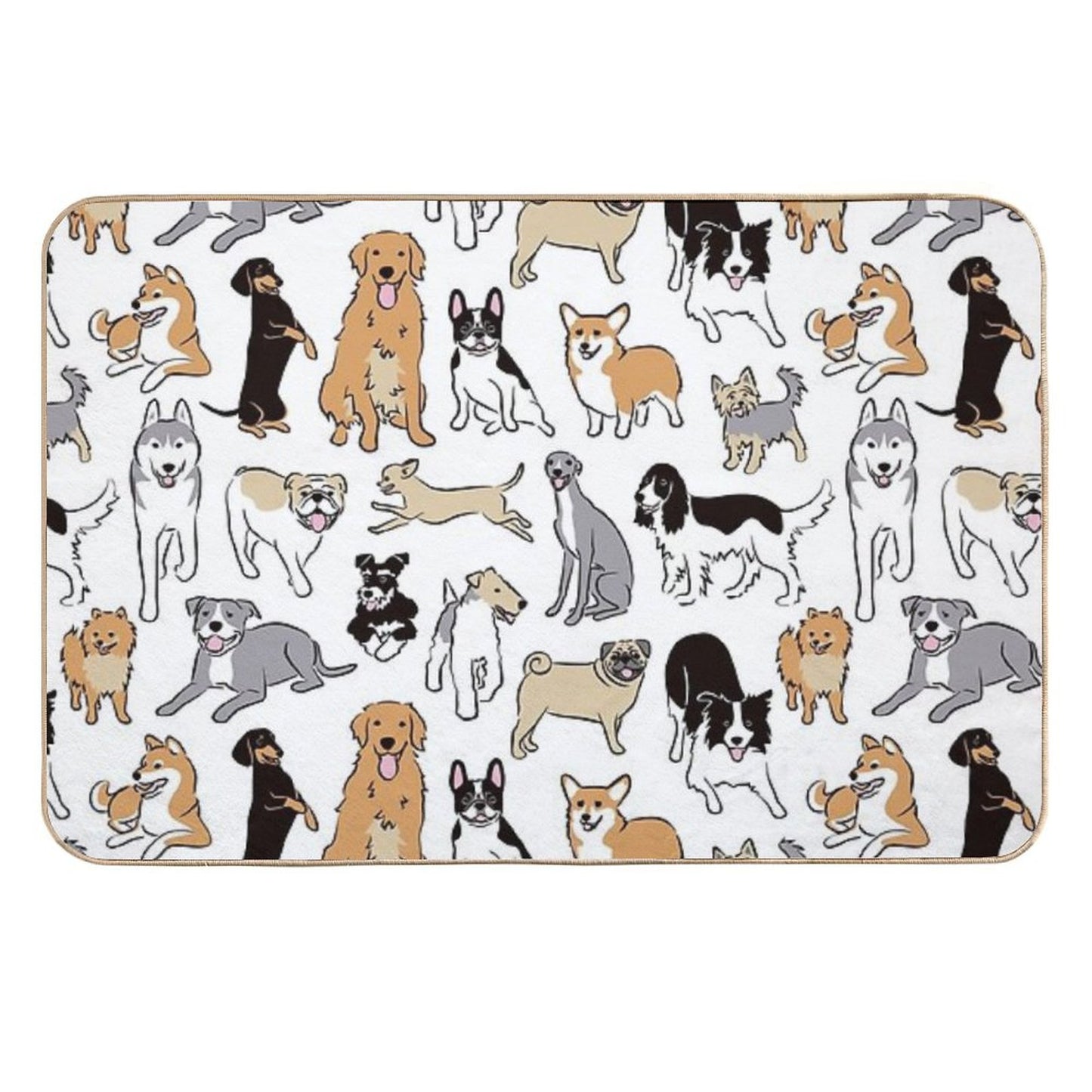Happy Dogs Absorbent Bath Mat