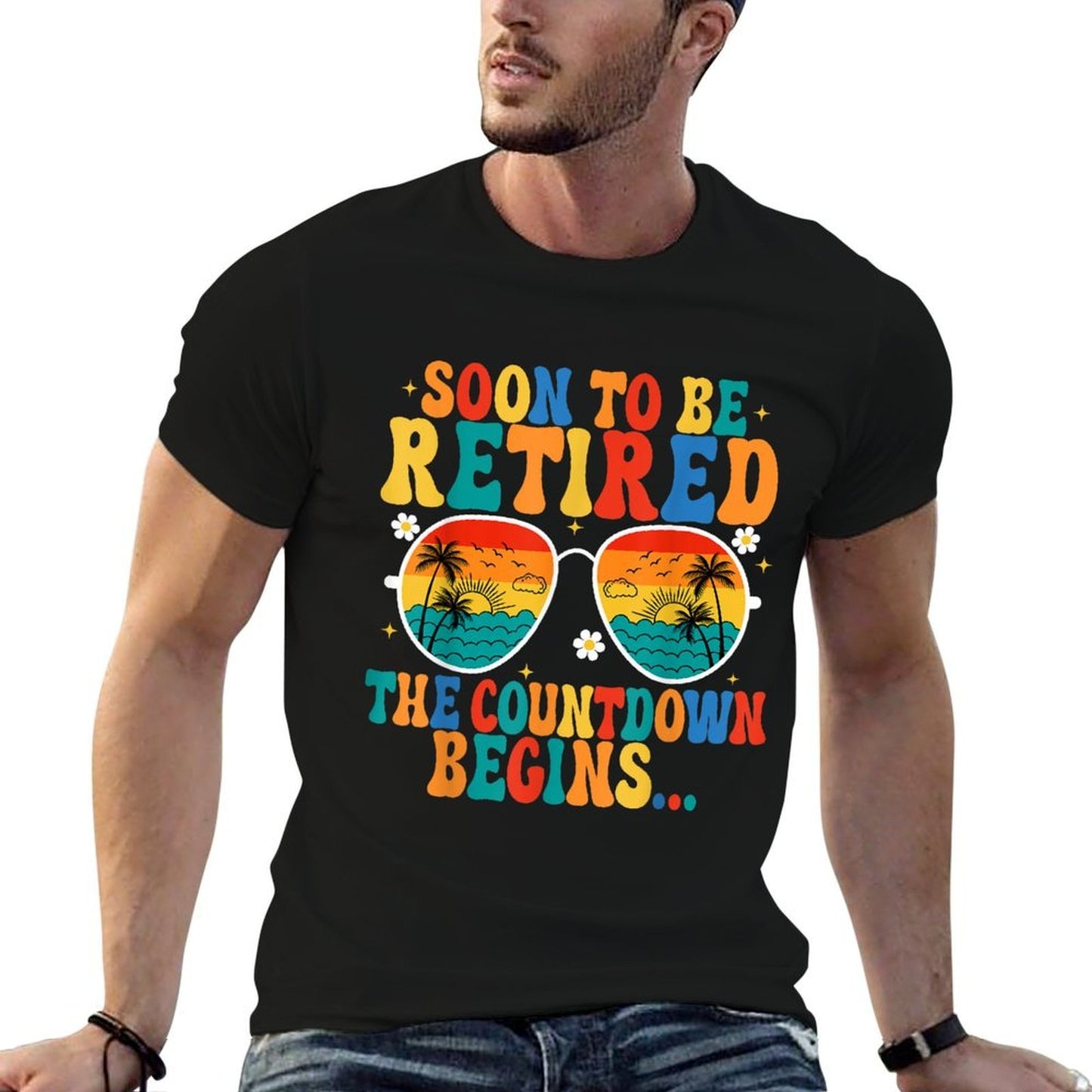Funny Soon To Be Retired The Countdown Begins For Retirement Lightweight T-Shirt