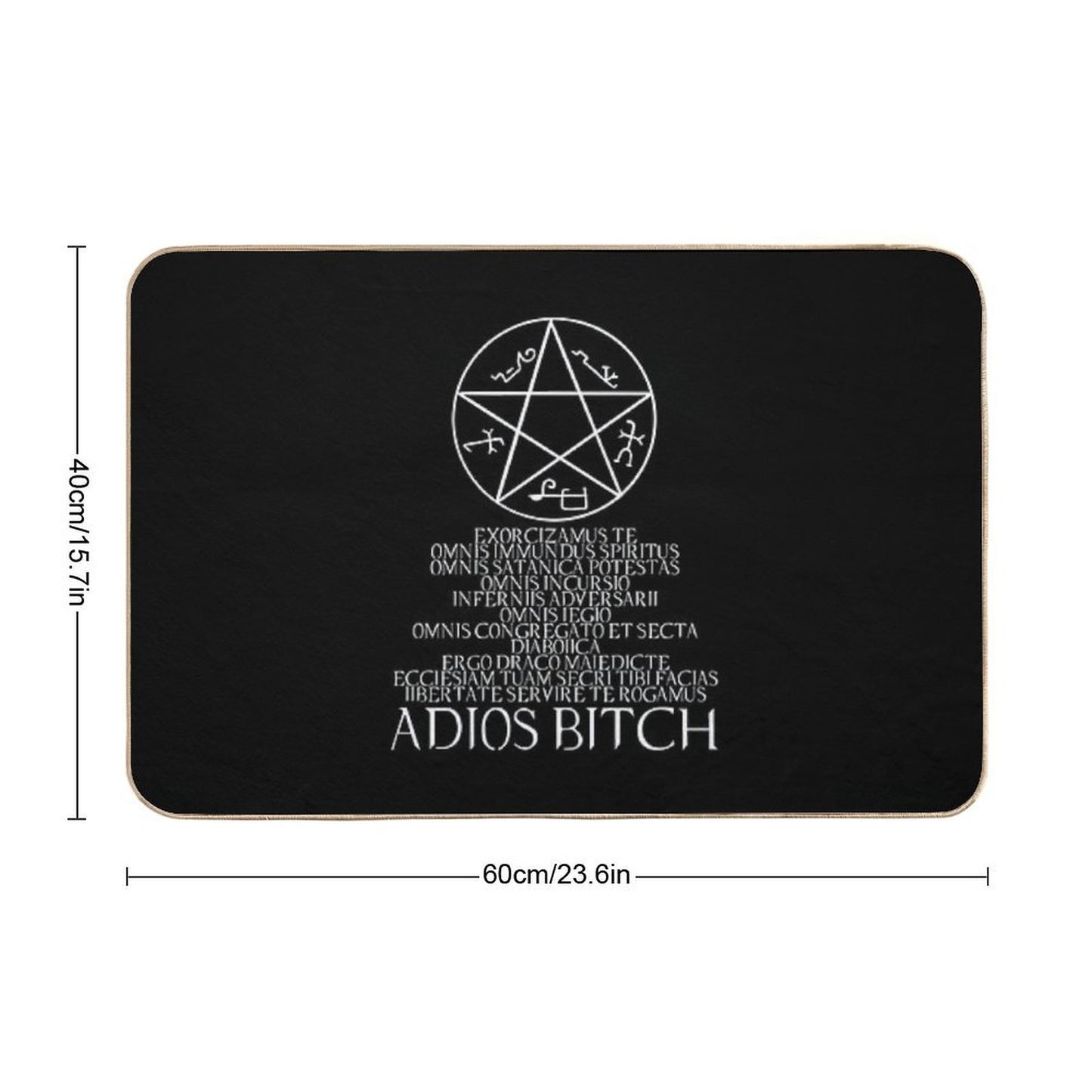 Supernatural - Devils Trap Multi-Purpose Bath Mat