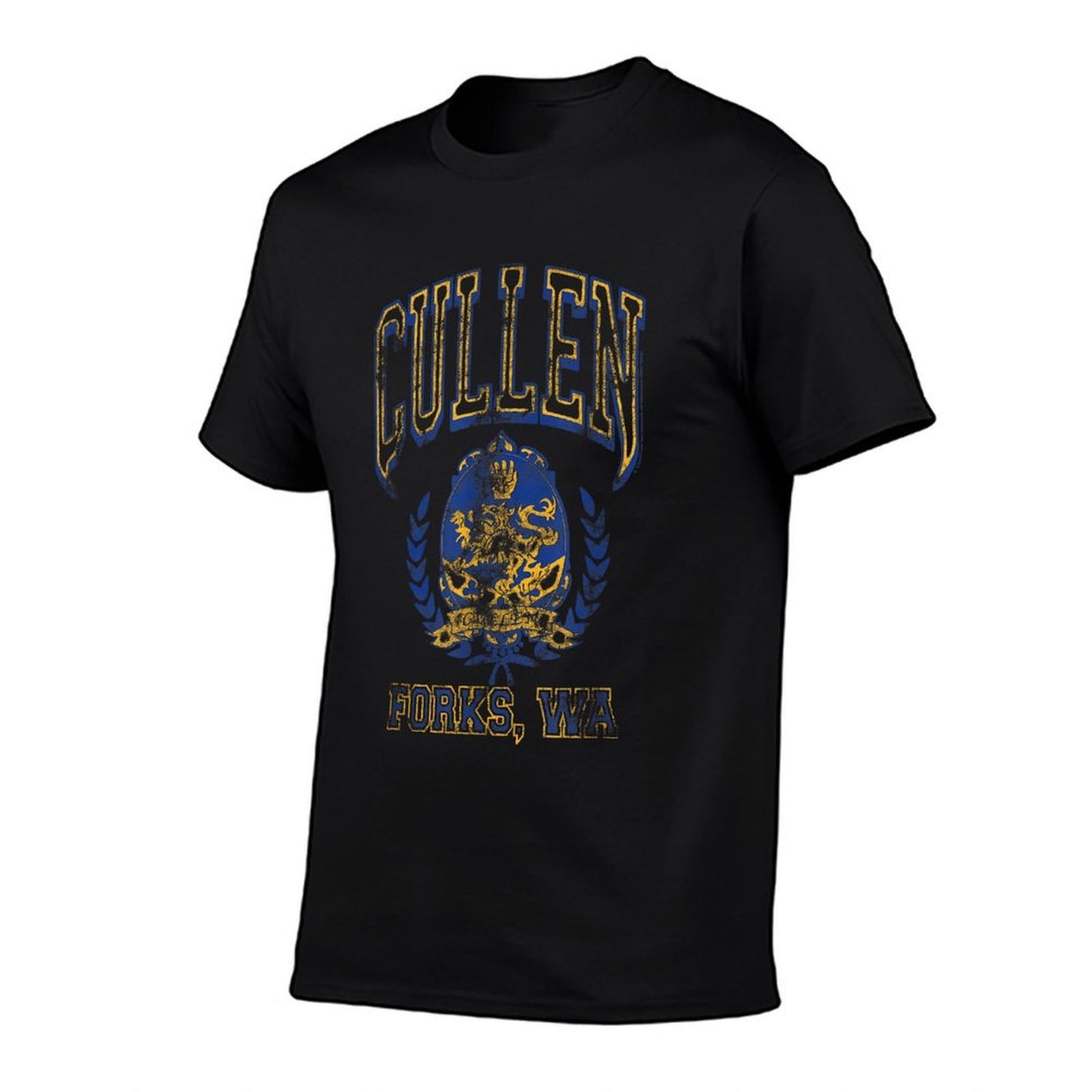 Twilight Saga Cullen Family Vintage Family Crest Movie Stretchy T-Shirt
