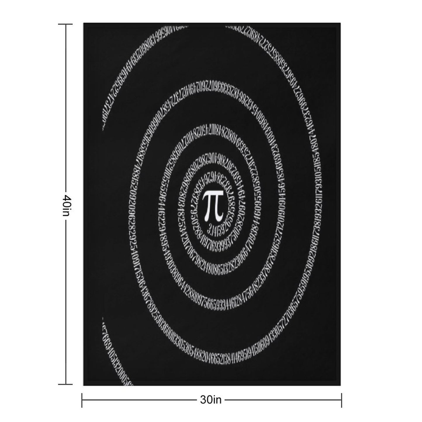 A S Pi Ral ... Easy Care Throw Blanket