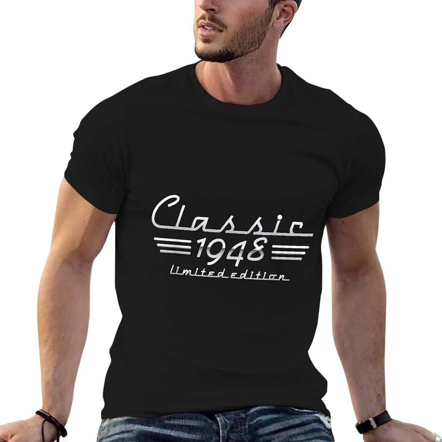 77 Year Old Gift Classic 1948 Limited Edition 77th Birthday Soft T-Shirt