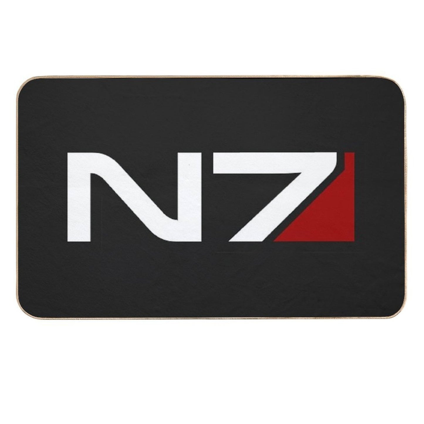 N7 Emblem, Mass Effect Non-Slip Bath Mat