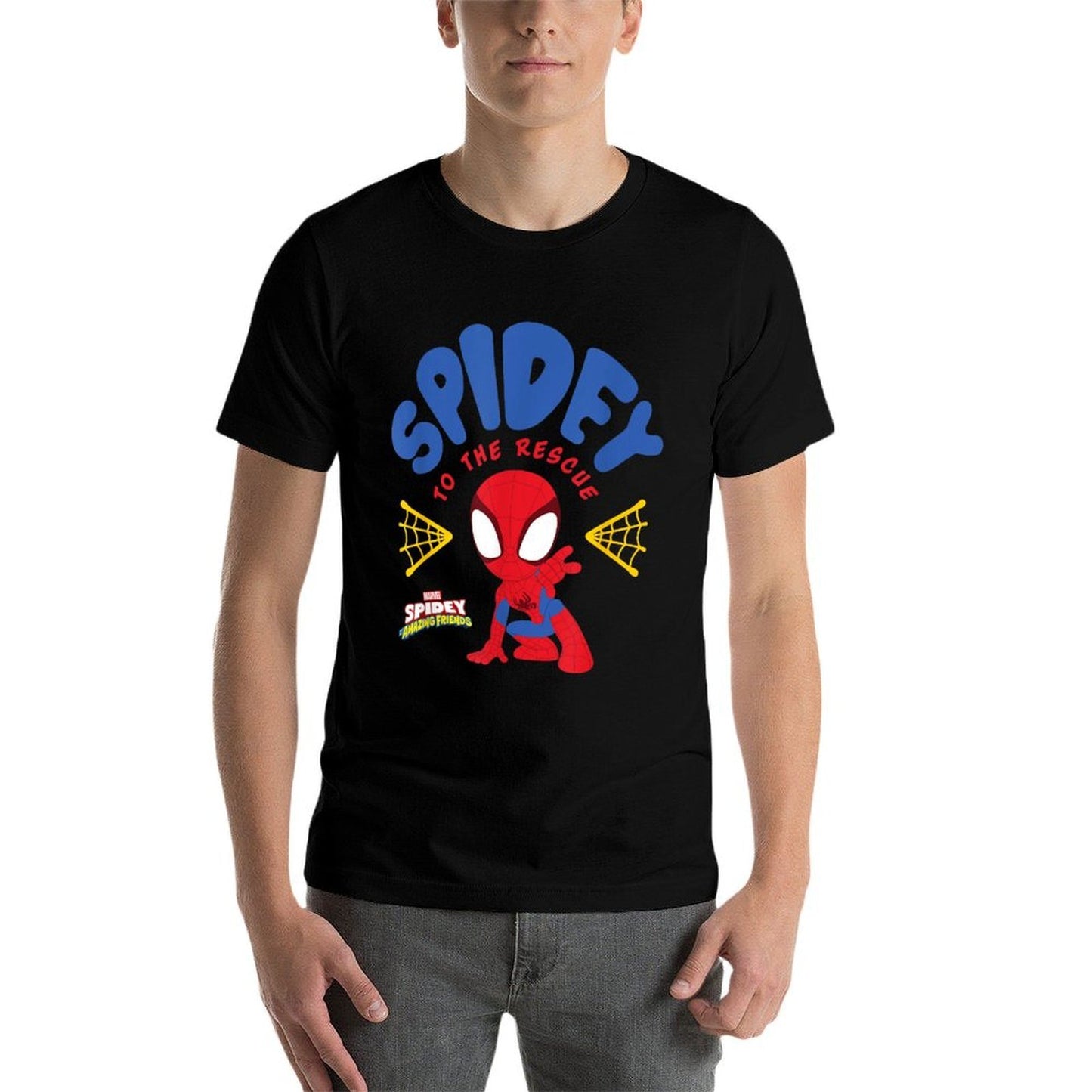 Marvel Spidey And His Amazing Friends Spidey To The Rescue Lightweight T-Shirt