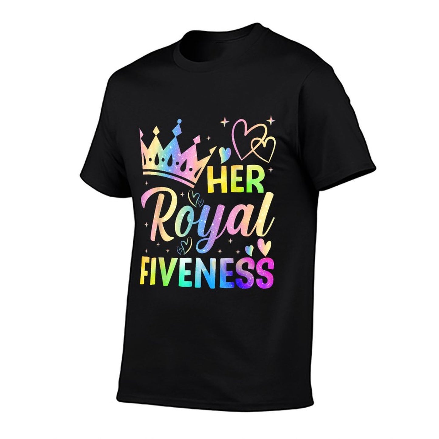 Her Royal Fiveness 5th Birthday 5 Years Old for Girls Eco-friendly Material T-Shirt