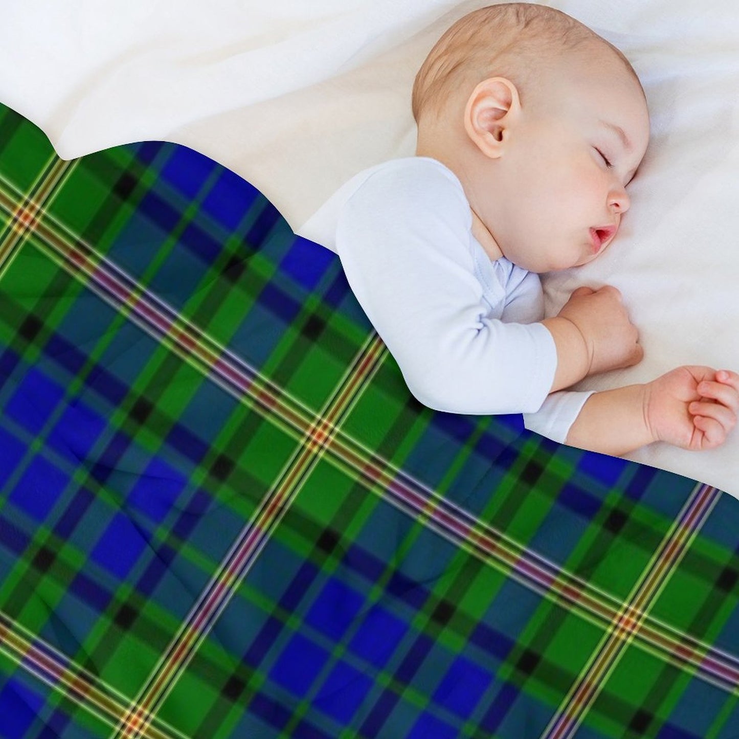 Clan Maitland Tartan Quick-dry Throw Blanket