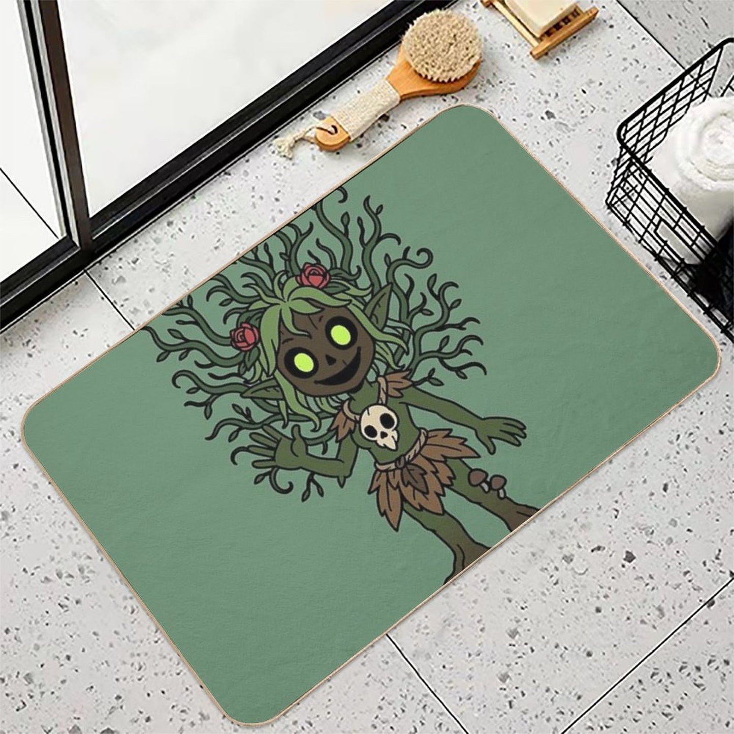 Spriggs Fade-Resistant Bath Mat