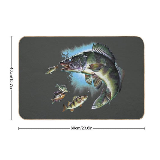 Walleye  Multi-Purpose Bath Mat