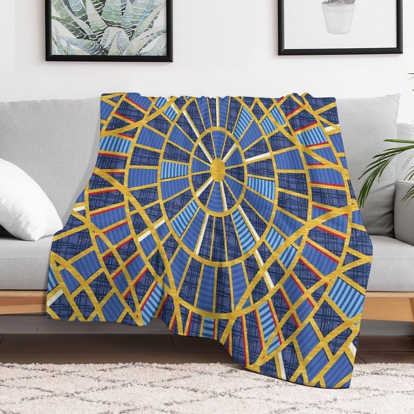 Cult of The Carpet Sustainable Throw Blanket