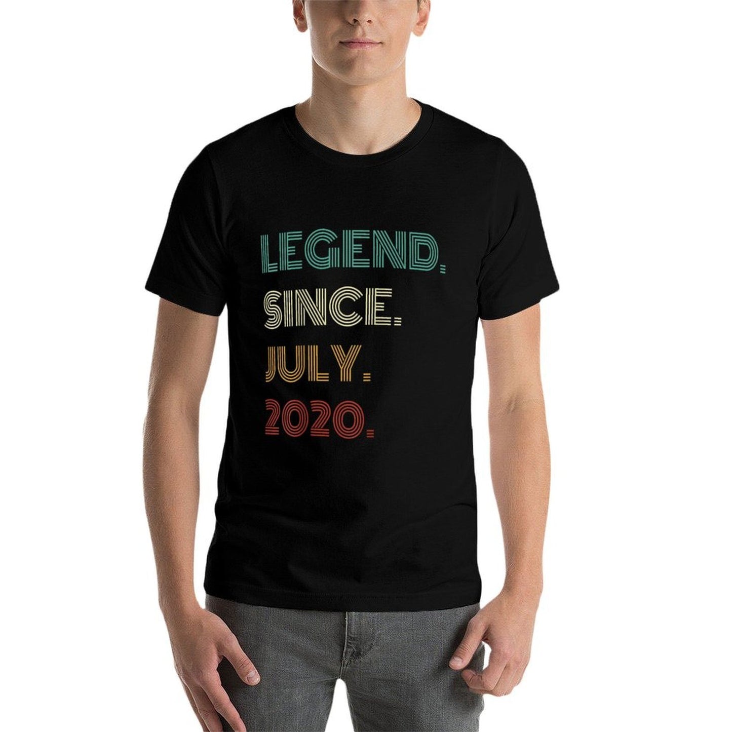 5 Years Old Legend Since July 2020 5th Birthday Classic T-Shirt