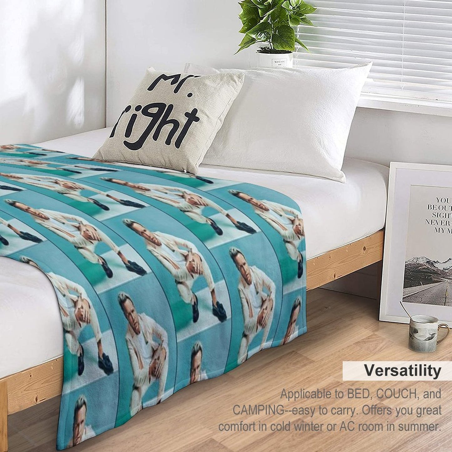 Olly Murs Travel-friendly Throw Blanket