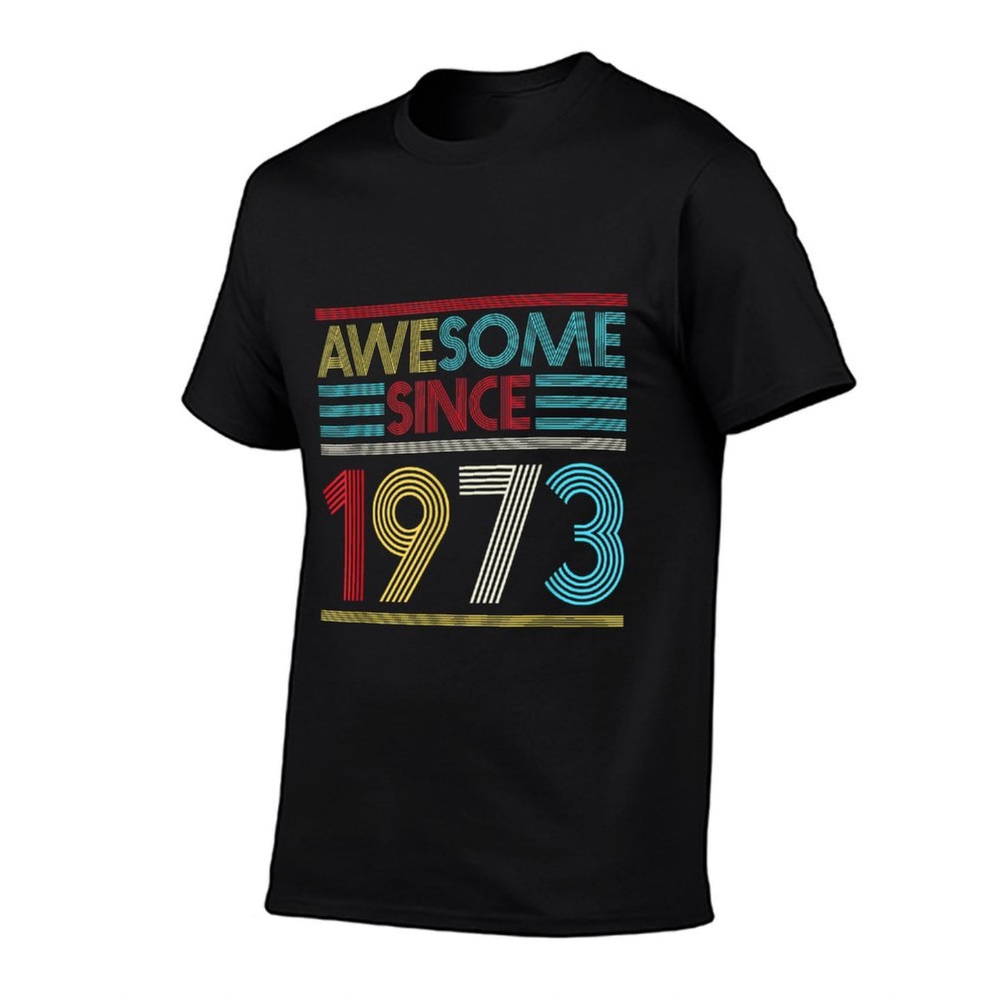50th Birthday Gifts - Awesome Since 1973 Relaxed-fit T-Shirt