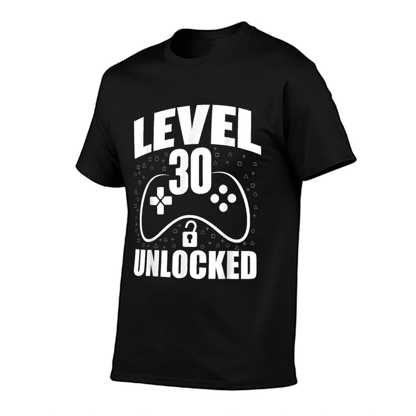 30th Birthday Gaming Gamer 30 Years Old Bday Fade-proof Color T-Shirt