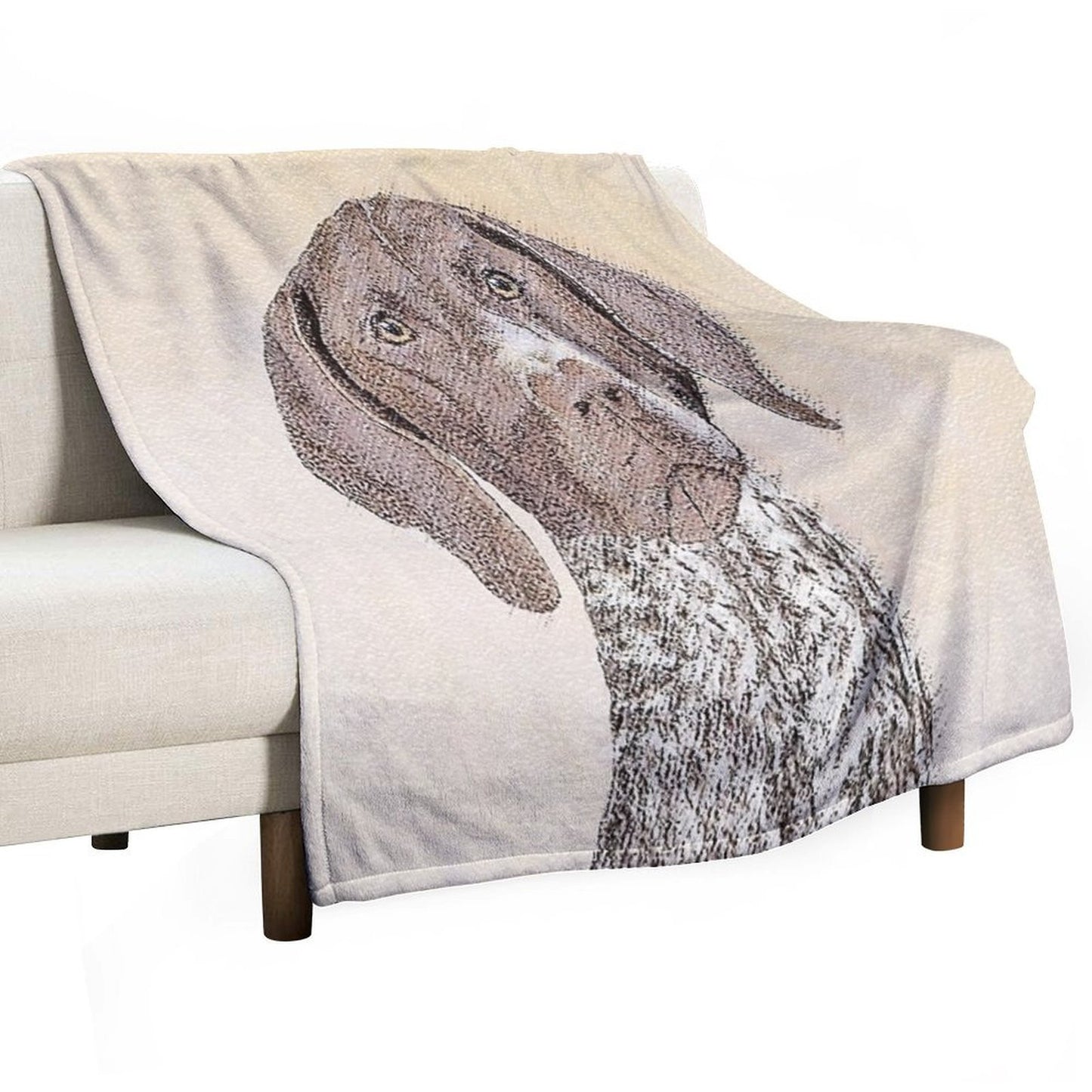 German Shorthaired Pointer Wrinkle-free Throw Blanket