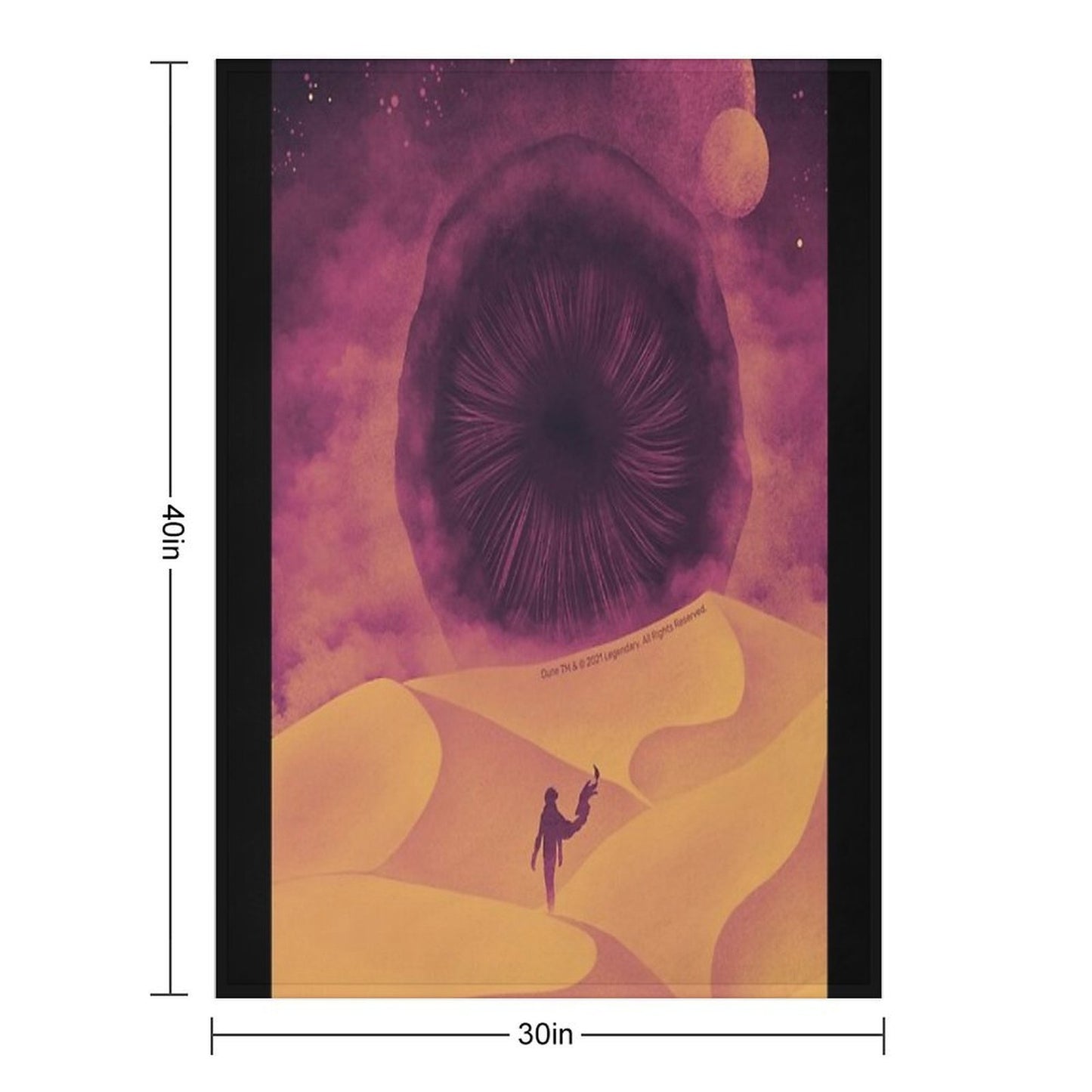 The Great Shai-Hulud Multi-functional Throw Blanket