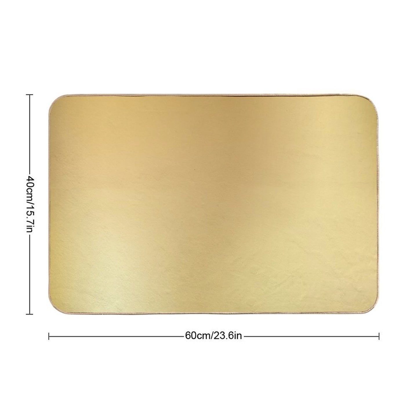 Liquid Gold Fade-Resistant Bath Mat