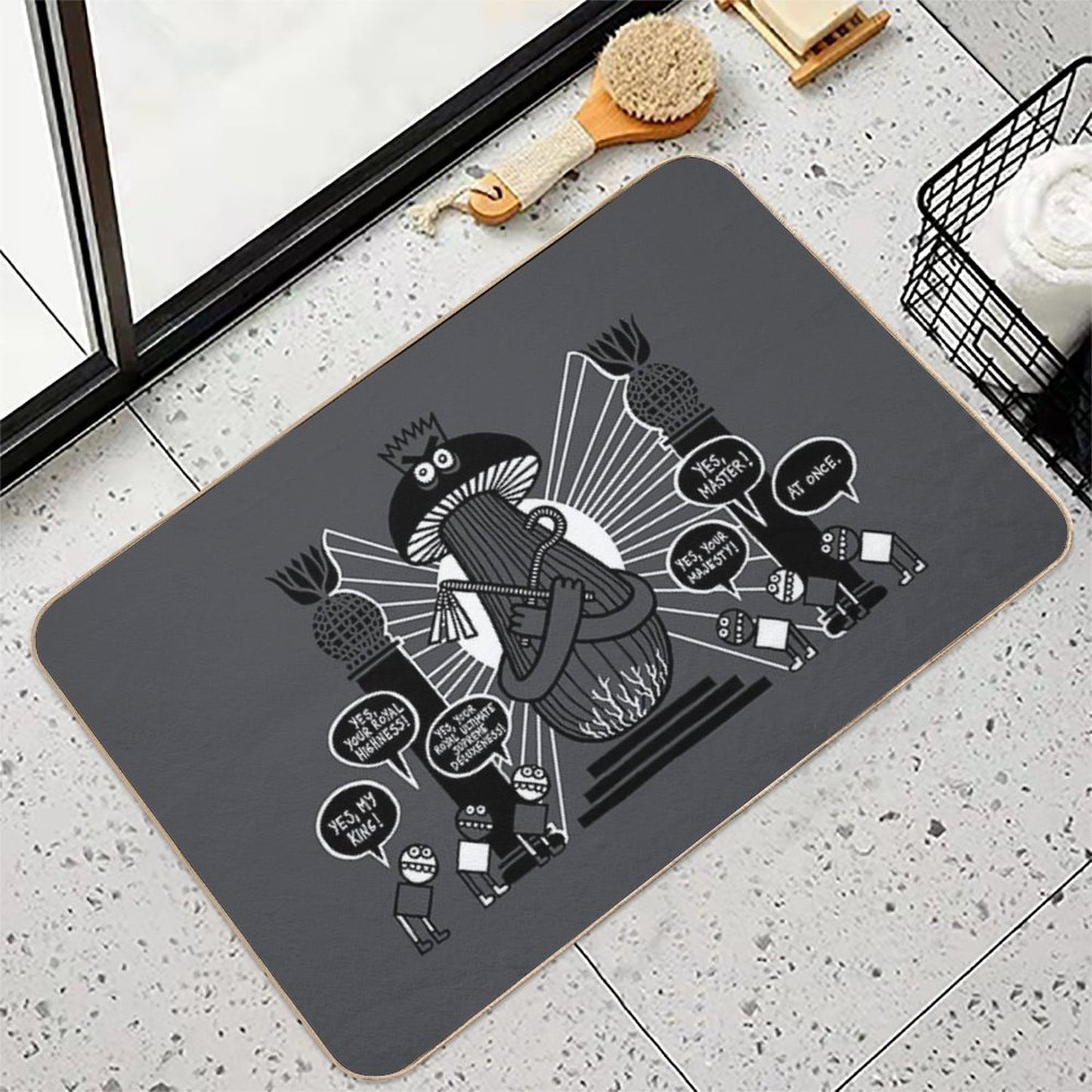 King Mushroom Durable Bath Mat