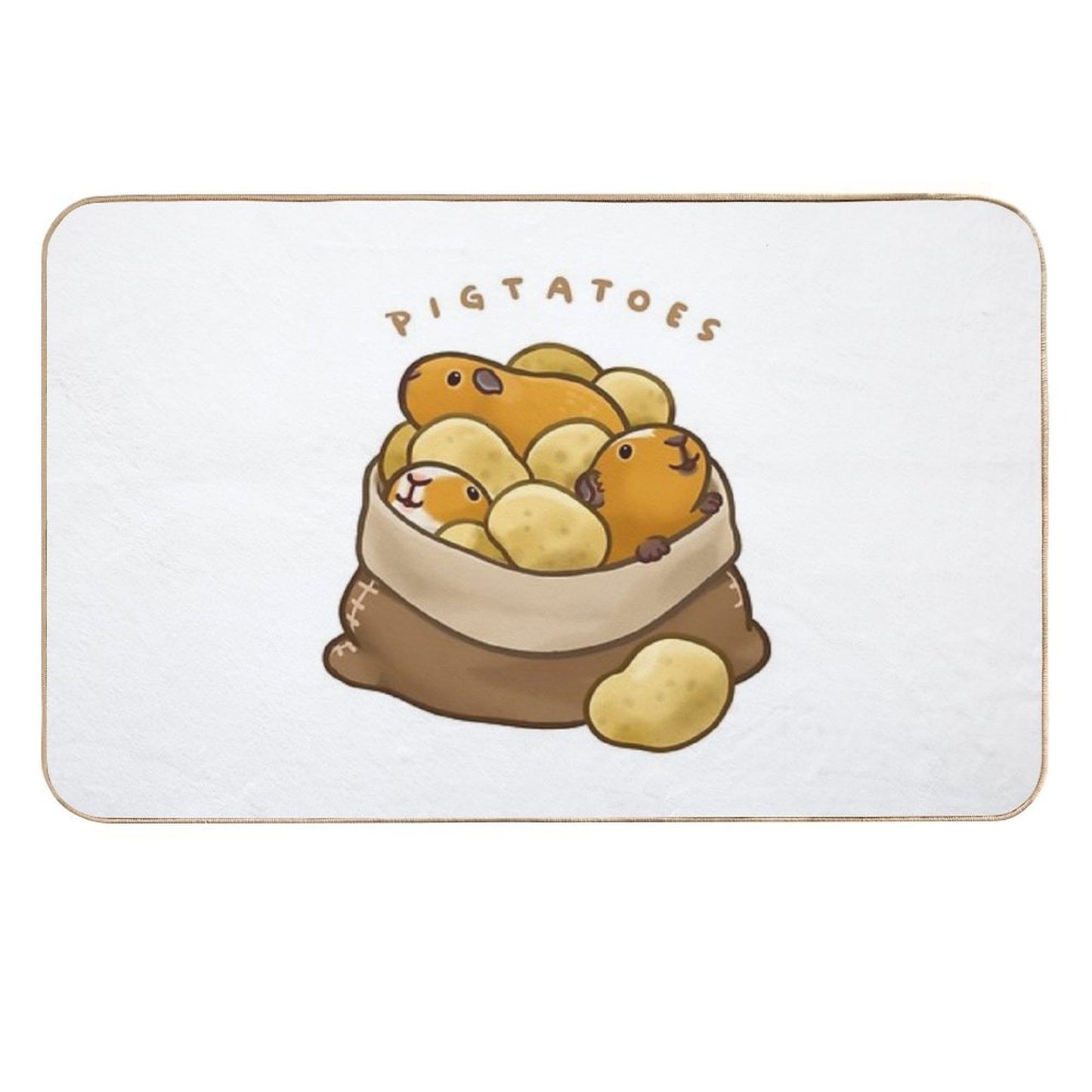 Pigtatoes Long-Lasting Bath Mat