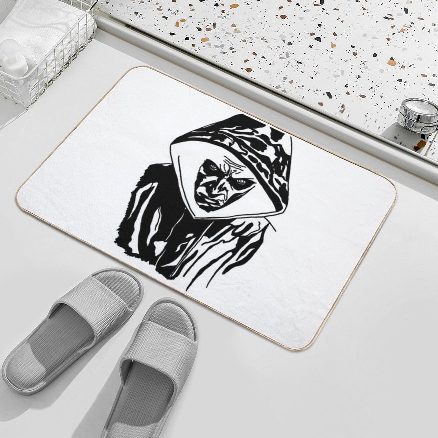 The Hooded Silence Durable Bath Mat