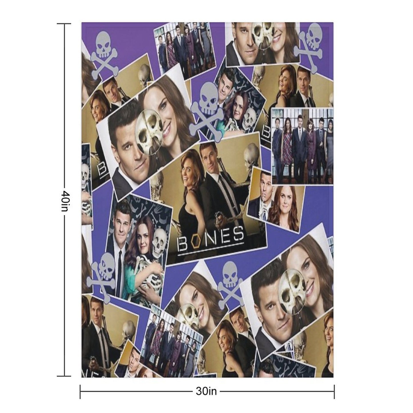 Bones, The Bone Hunter All-season Throw Blanket