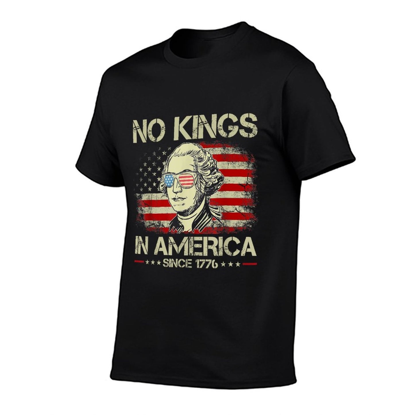 No Kings In America Since 1776 George Washington USA  Versatile T-Shirt