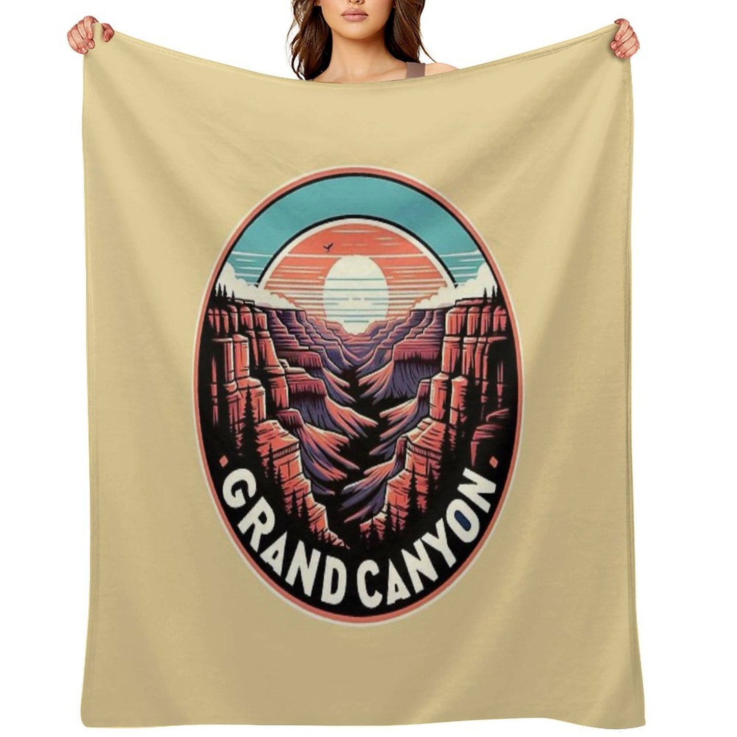 Grand Canyon Eco-conscious Throw Blanket