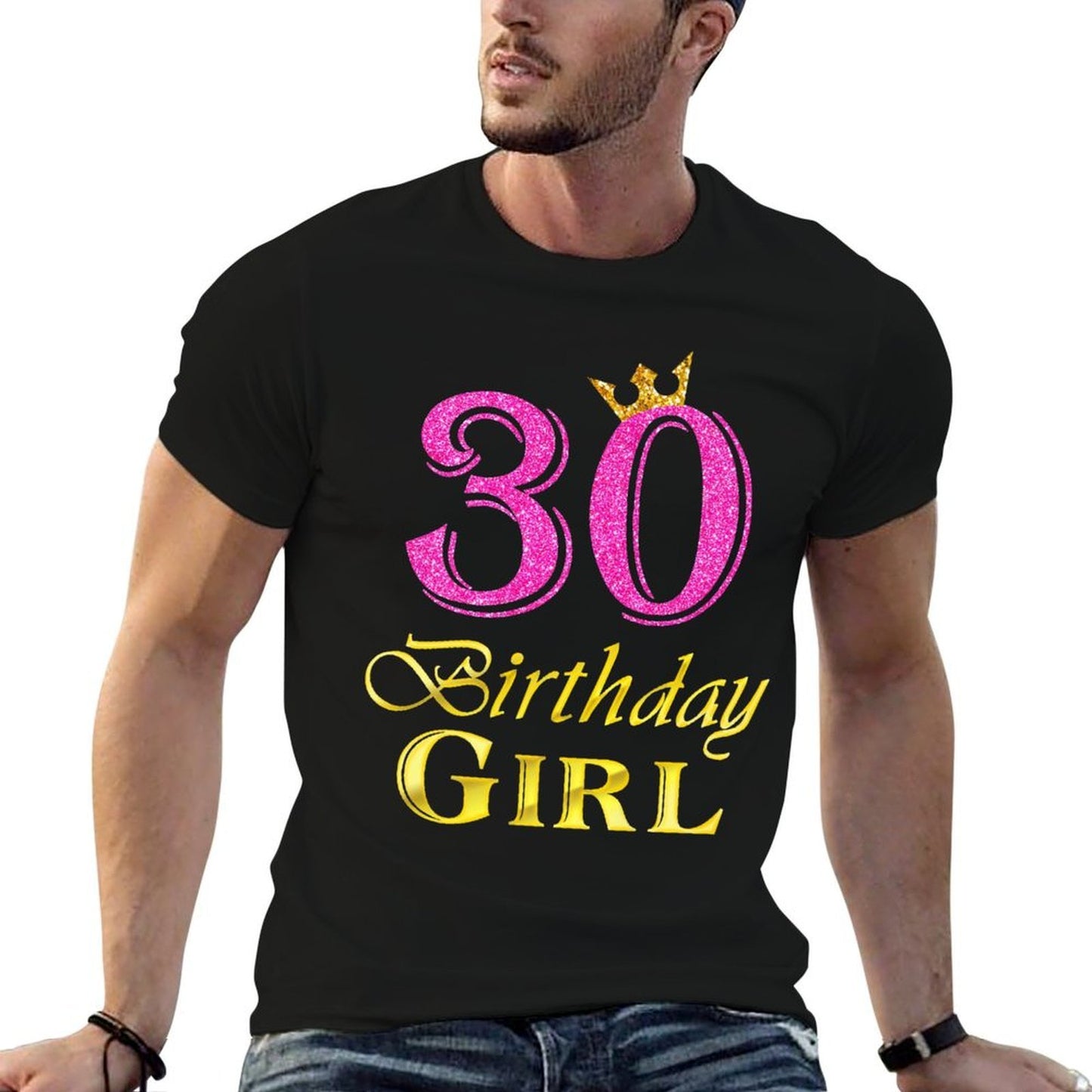 30th Birthday Girl Princess 30 Years Old 30th Gift Stretchy T-Shirt