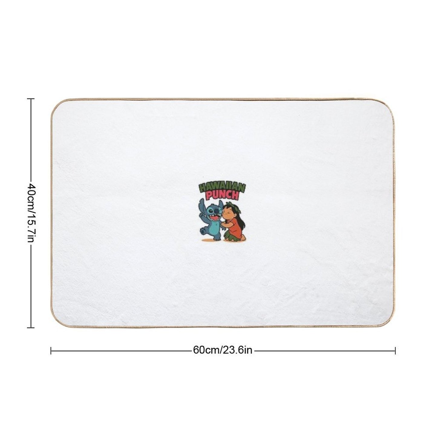 HAWAIIAN PUNCH Fade-Resistant Bath Mat